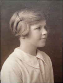 Venetia Burney at age 11
